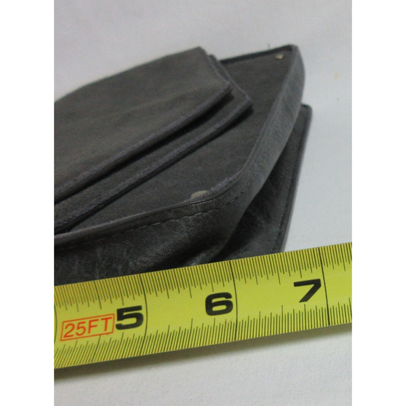 MIZTIQUE WOMENS CROSSBODY HANDBAG/PURSE ADJUSTABLE STRAP GRAY SUEDE EUC - Picture 9 of 10